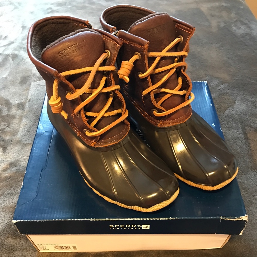 Women’s Sperry Top-Insider Saltwater Duck Boots